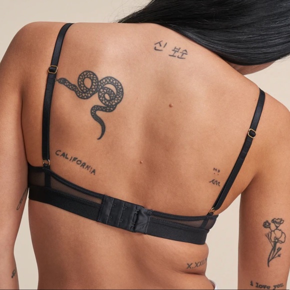 Pepper Intimates & Sleepwear Nwot Pepper Mesh All You Bra In Black Several Sizes Poshmark